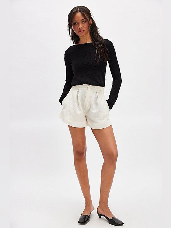 Free People Pants - Free People Marina Trouser Shorts
